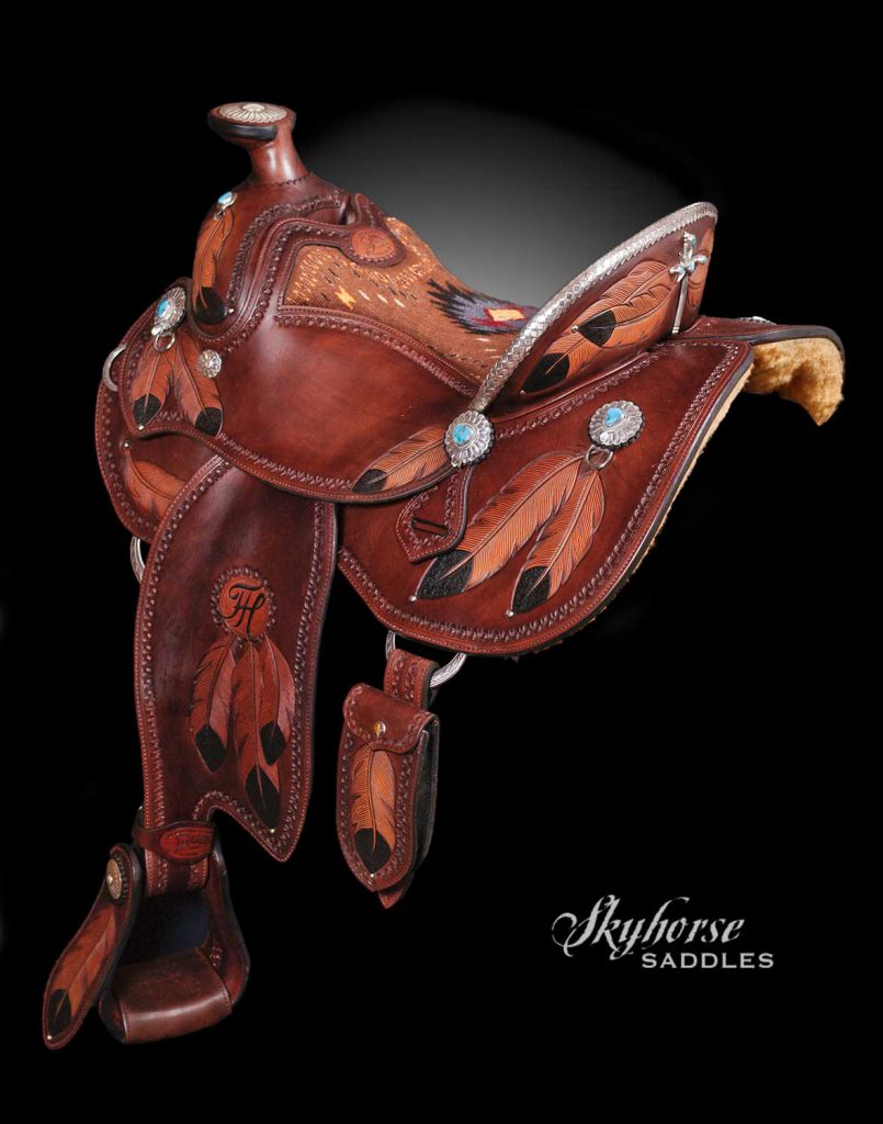 Tammy's Feather Skyhorse Saddles